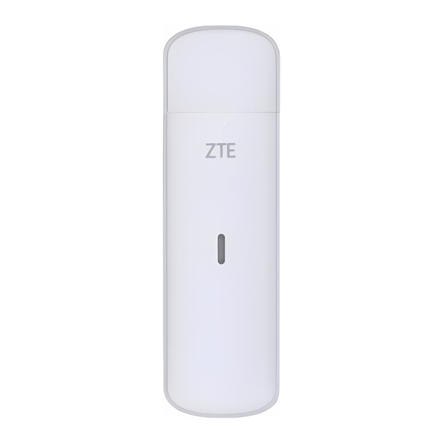 ZTE MF833N LTE4 USB modemas baltas